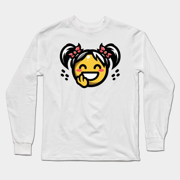 emoji funny Long Sleeve T-Shirt by designerhandsome